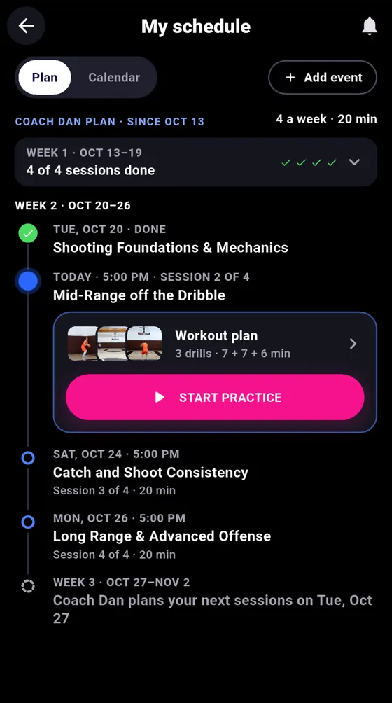AI plans your week