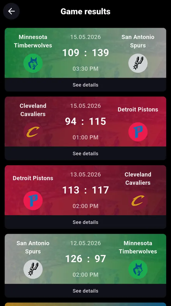 Follow the league